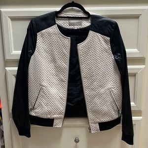 Banana Republic Quilted Leather Jacket
